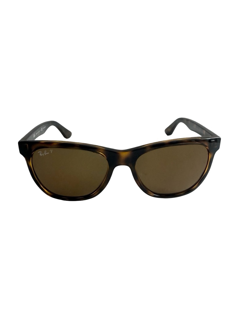 Women polarized Ray-Ban Tortoiseshell Frame Sunglasses with Brown Lenses